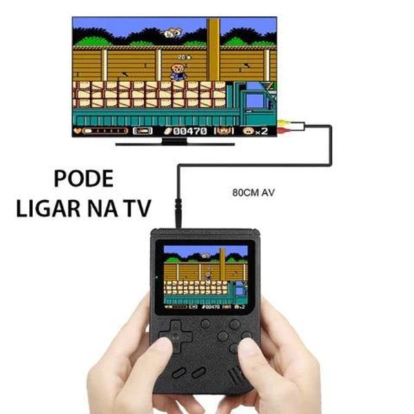 Mini Vídeo Game Portátil Retro com 400 Jogos Lehmox - Image 6
