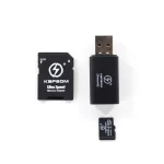 Cartão de Memória 64GB KA-M64 | Classe 10 + 2 Adaptadores SD