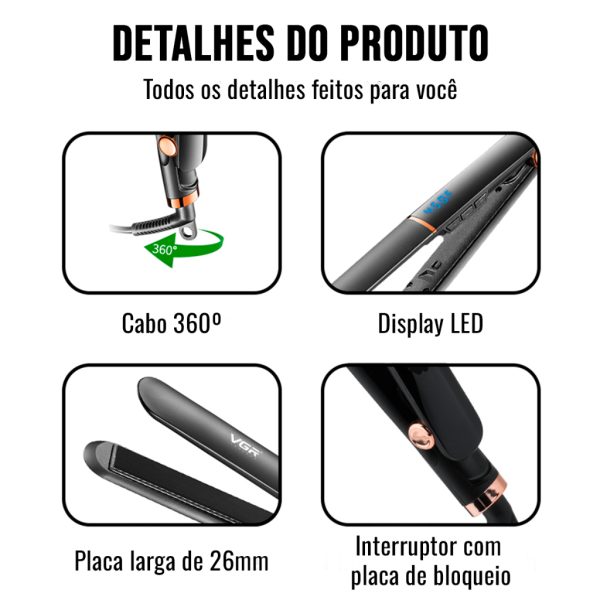 Chapinha Profissional – Alisamento Rápido, Seguro e de Salão - Image 5