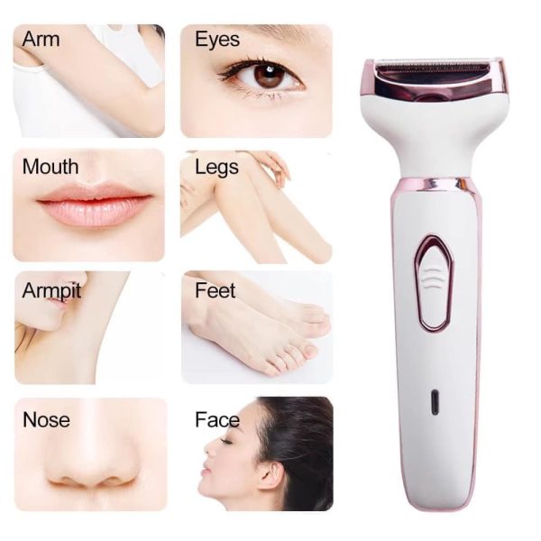 Depilador Feminino Profissional Lady Shaver Kemei Original 4 em 1 - Image 2
