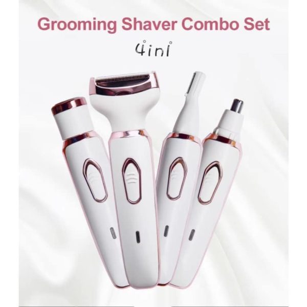 Depilador Feminino Profissional Lady Shaver Kemei Original 4 em 1 - Image 3