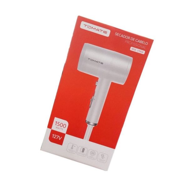 Secador de Cabelo Profissional 1500W TOMATE - Image 4