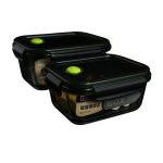 Kit com 2 Marmitas de Vidro (1040 ml + 370 ml) – Ideais para Micro-ondas e Lava-louças!