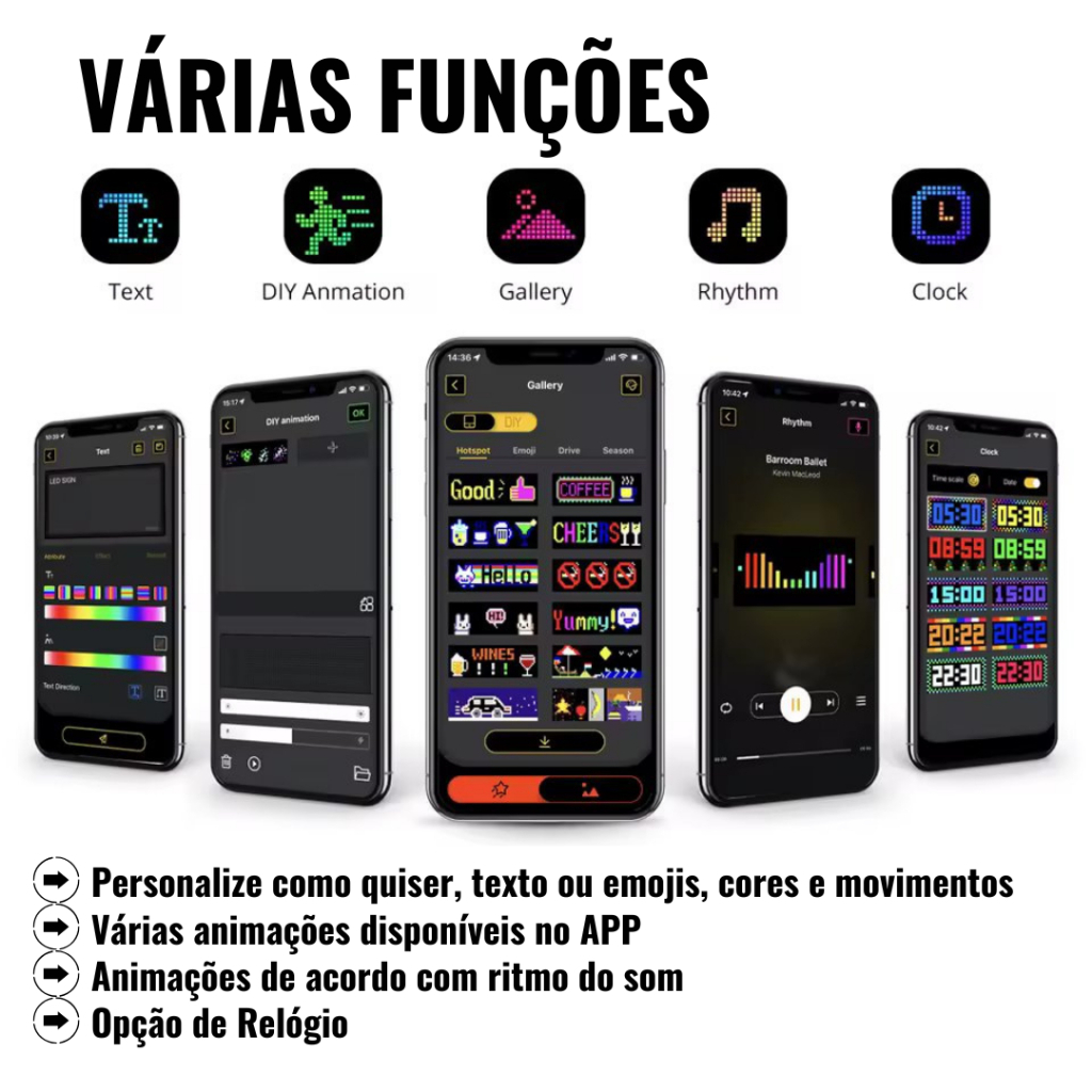 Painel LED Usb 5V Flexível RGB - Imagem 2